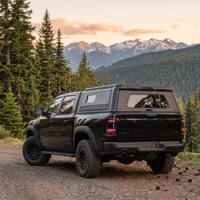 Coque de camionnette en alliage d'aluminium durable et personnalisable pour camionnettes de taille standard et moyenne, 4x4, camping tout-terrain
