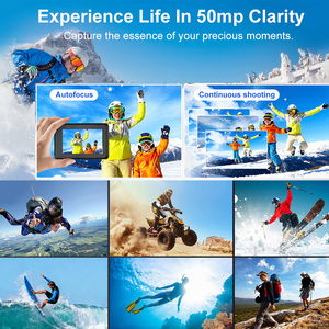 Caméra <span class=keywords><strong>d</strong></span>'action 5K M90TR 60fps Écran tactile 2,2'' + écran IPS 1,3'' Stabilisation électronique 6 axes WiFi Vidéo verticale à distance 9:16 Pré-enregistrement - Product Image 2