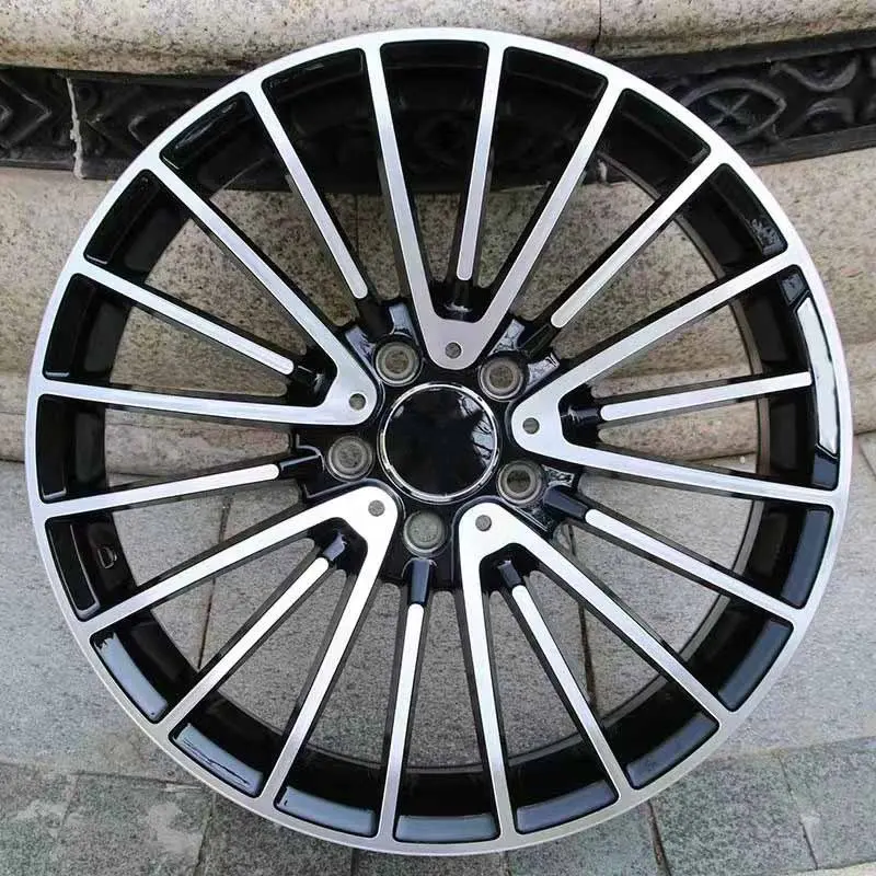 Vendita calda Rims19 20 pollici 5 fori 5 x112 Muti-spoke ruote per autovetture in lega sfalsate per cerchi mercedes gel 2022 350