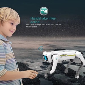 Robot Anjing Pintar AI 4 Kaki Mainan Anak-Anak dengan Kontrol Jarak Jauh Aplikasi, Bahan Stainless Steel Tahan Air - Product Image 5