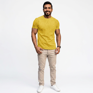 T-shirt imprimé vintage personnalisé avec motif croisé, 260 grammes, 100% coton, vêtements de rue - Product Image 1