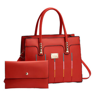 Conjunto de Bolso de Mano y Cartera Casual para Mujer 2025, de Alta Calidad, Diseño Simple - Product Image 3