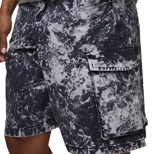 ออกแบบกางเกงขาสั้นทรงฮิปสเตอร์แบบคัสตอมของคุณเอง รุ่นใหม่ล่าสุด กางเกงขาสั้นผู้ชายสำหรับฤดูร้อนแบบย้อมสีเอซิด - Product Image 4