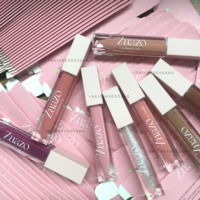 Gloss à lèvres rose doux, personnalisable avec votre marque, hydratant, gloss à lèvres en marque privée, fournisseur, ensemble de rouges à lèvres liquides haute pigmentation, gloss à lèvres
