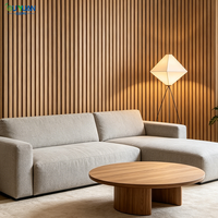 Panneaux acoustiques flexibles ultra-minces 3+5, panneaux acoustiques incurvés, panneaux acoustiques en bois pour la réduction du bruit, pour centre commercial, salle de conférence, hôtel