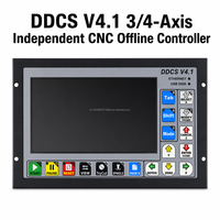 Contrôleur de mouvement CNC 4 axes JLE CNC TECH DDCS V3.1, système hors ligne, un ensemble pour machine de gravure CNC