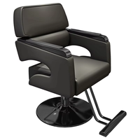 Chaise de barbier blanche de luxe chaise de salon moderne en vente en gros équipement de salon chaise de barbier meubles de salon