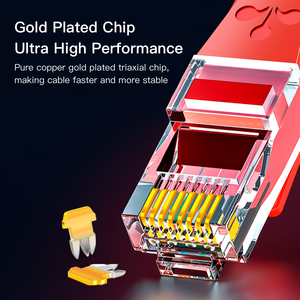 <span class=keywords><strong>Cable</strong></span> de Red Ethernet Cat6 SAMZHE de 1000Mbps, <span class=keywords><strong>Cable</strong></span> Ethernet Redondo CAT6 de 6mm para <span class=keywords><strong>Internet</strong></span> y Redes de Computadoras con Conector RJ45 - Product Image 4