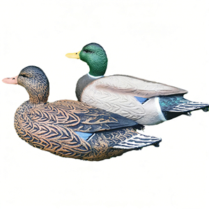 Richiamo per Anatre Selvatiche 3D Realistico Galleggiante in EVA, Attrattore per Uccelli in Plastica per Giardino, Fattoria, Caccia, Controllo Parassiti, Caccia agli Uccelli Acquatici - Product Image 2