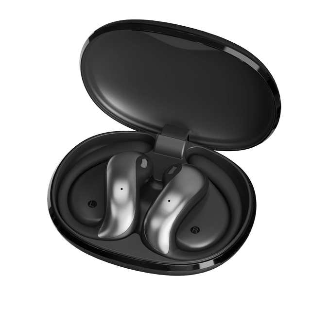 True Wireless Earbuds, Noise Cancelling Factory Custom TWS Open Ear Stereo Wireless Headphones For Sports Daily Audio Use