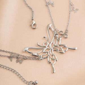 Classic Alloy Body <span class=keywords><strong>Chain</strong></span> para Mulheres com <span class=keywords><strong>Design</strong></span> Borboleta <span class=keywords><strong>Gold</strong></span> Bikini Belly Cintura para Summer Beach Party Wedding body <span class=keywords><strong>chain</strong></span> - Product Image 5