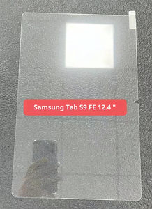 Per <span class=keywords><strong>Samsung</strong></span> Tab S9 FE <span class=keywords><strong>Tablet</strong></span> HD <span class=keywords><strong>vetro</strong></span> temperato bordo arco da 12.4 pollici/luce viola/luce blu protezione schermo piatto in acciaio - Product Image 2