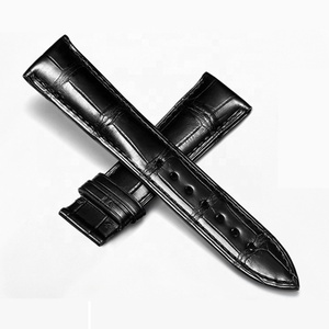 Bracelet de montre de luxe en alligator véritable double face 12 <span class=keywords><strong>14</strong></span> 16 18 19 20 21 22 24 mm bracelet de montre en cuir de crocodile - Product Image 6