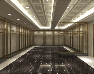 Chất Lượng Cao Cửa Hàng Quần Áo Trang Trí Nội Thất Thiết Kế Vàng Hiển Thị Kệ Cho Cửa Hàng Quần Áo Đồ Đạc - Product Image 4