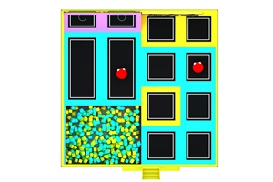 Chất Lượng Tốt Ngoài Trời 10M * 10M * 2.8M Trong Nhà Trampoline Công Viên Với Bọt Hồ Bơi Trẻ Em Mềm Mại Sân Chơi Ngoài Trời Thiết Bị Vui Chơi Giải Trí Công Viên - Product Image 4