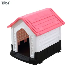 Trong Nhà Ngoài Trời Nhựa Blue Dog House Vật Nuôi Nhỏ Và Vừa Tất Cả Thời Tiết Doghouse Puppy Shelter