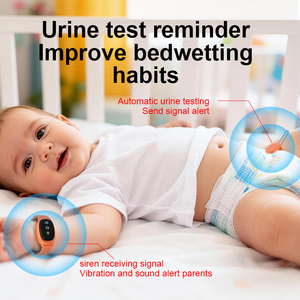 Alarma Inalámbrica para Enuresis Nocturna para Niños y Niñas, Detector de Orina Recargable con Vibración y Zumbador, Detector de Alta Sensibilidad - Product Image 4