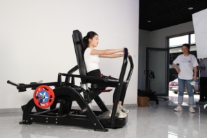Máquina de gimnasio DZ8006 <span class=keywords><strong>Nautilus</strong></span> con placas de peso para entrenamiento de fuerza, máquina de press de pecho sentado - Product Image 4