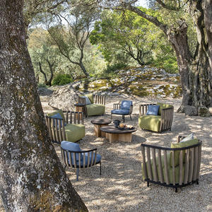 Nuovo arrivo divano Set mobili all'aperto Hotel Resort in legno di Teak divano impermeabile divano <span class=keywords><strong>da</strong></span> giardino Set divano - Product Image 3