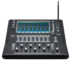 Mezclador de DJ profesional de alta calidad, consola de Audio, mezclador Digital multiusos de 26 canales con amplificador, mezclador de Audio