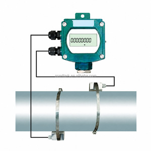 เครื่องวัดอัตราการไหลแบบอัลตราโซนิก Aserttark 8-36VDC ใช้พลังงานแบตเตอรี่และแผงโซลาร์เซลล์แบบคู่ พร้อมตัวแปลงสัญญาณแบบหนีบ DN300-6000 มม. รองรับสัญญาณ 4-20mA RS485 - Product Image 1