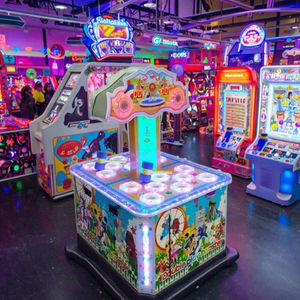 Macchina da Gioco Arcade a Moneta per Bambini: Whack a <span class=keywords><strong>Mole</strong></span> con Martello a Forma di Rana - Attrezzatura per Divertimento Indoor - Product Image 2