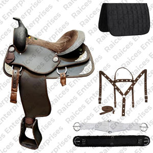 Meilleure vente Qualité supérieure Logo personnalisé Selle de cheval de saut d'obstacles anglaise Dressage de course Tout usage fabriqué à partir de cuir durable - Product Image 2