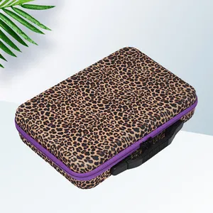 Leopard Design Atacado 60 Grid Storage Bottle Nail Beauty Cosmetics Storage Bag DIY Diamond Painting Storage Bag