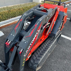 Goedkope diesel Kubota 25PK kniklader grondverzet mini kniklader sneeuwruimen kniklader - Product Image 5