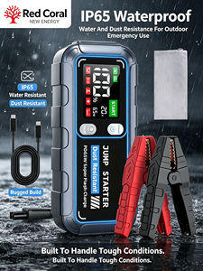 Sharmeal, Fabricante OEM y ODM, Arrancador de Coches Portátil 4 en 1, 12v, 16000mAh, con Bomba de Aire y Banco de Energía - Product Image 4