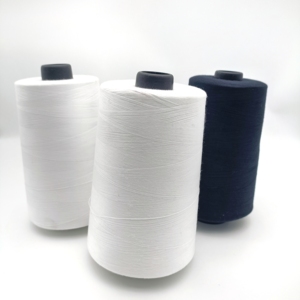 Nệm Quilting 40/2 50/2Spun <span class=keywords><strong>Polyester</strong></span> may chủ đề 5000y 14800M 440g 1kg 40S/2 nguyên Trắng Spun <span class=keywords><strong>Polyester</strong></span> may chủ đề giá - Product Image 4