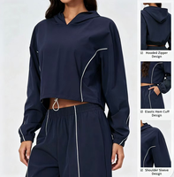 Veste de sport pour femme, protection UV, séchage rapide, extensible dans quatre sens, évacuation de l'humidité, sensation de fraîcheur, à capuche, protection solaire