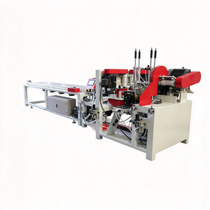 Automatic Plywood Pallet <b>Block</b> Cutting Nailing Machine Composite <b>Wood</b> <b>Block</b> Processor For Wooden Pallet Production Line - Product Image 1