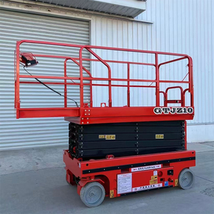 Piattaforma Aerea Elettrica Semovente <span class=keywords><strong>a</strong></span> <span class=keywords><strong>Forbice</strong></span> Idraulica 8m 10m 12m Certificata CE - Product Image 2