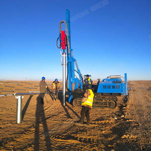 Máquina de Hincado Solar Fotovoltaica de Alta Eficiencia Hengwang, Bomba de Martillo con Motor, Máquina de Hincado Solar Fotovoltaica - Product Image 5