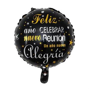 Globos de Papel Metálico Redondos con Forma de Estrella <span class=keywords><strong>para</strong></span> Decoración de Fiesta Española de Año Nuevo Feliz 2026 - Product Image 4