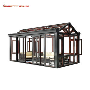 <span class=keywords><strong>Casa</strong></span> de jardín de cristal de último diseño con terraza acristalada con marco de aluminio - Product Image 6