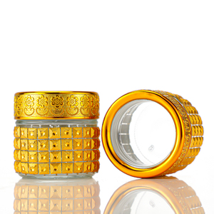 Lọ đựng trầm hương Bakhoor phong cách Ả Rập Ai Cập Dubai Trung Đông, chất liệu thủy tinh chạm khắc sang trọng, dung tích 25ml 50ml 100ml - Product Image 5