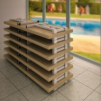 Petite table d'étude pliante directe d'usine table d'étude pliable ergonomique pour les étudiants