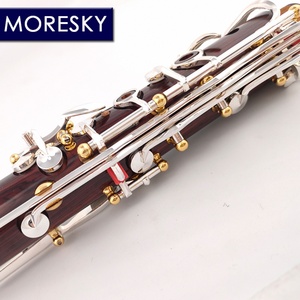 MORESKY Clarinette Bb en bois de cocobolo, clés plaquées argent, 18 clés, personnalisable, Luna - Product Image 4