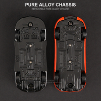 Modèles de voitures miniatures CCA 1/64 GTR Camaro Mustang Aventador Land Cruiser Prado Ford, modèle de voiture en alliage, véhicule miniature, jouet de poche CCA