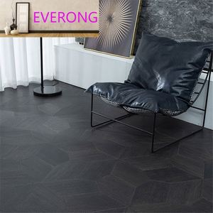 Plancher <span class=keywords><strong>stratifié</strong></span> moderne multicouche en chêne <span class=keywords><strong>massif</strong></span> <span class=keywords><strong>Parquet</strong></span> pentagonal en noyer noir installé par clic Planchers lisses conçus par clic - Product Image 6