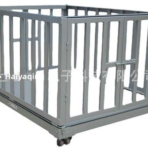 Báscula Ganadera Antideslizante Yajin |   Báscula Electrónica para Pesar Cerdos/Vacas/Ovejas |   Capacidad de 1 Tonelada/3t |   Garantía de 3 meses | - Product Image 5