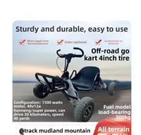 Kart tout-terrain Véhicule électrique pour adultes Tout-terrain Mountain Drifting Two-wheel Drive Beach Buggy Modèle électrique