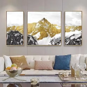 3 pezzi bellissimo scenario cornice da parete <span class=keywords><strong>arte</strong></span> casa soggiorno decorazione tela dipinti di paesaggi - Product Image 2