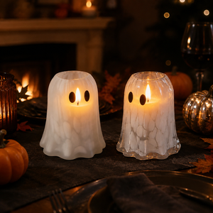<span class=keywords><strong>Ortus</strong></span> Home Halloween Aromatherapie-Glaskerze in Säulenform für Partydekorationen - Product Image 1