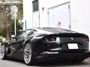 Llantas de rueda de supercoche de aleación forjada de 2 piezas 19 20 21 para <span class=keywords><strong>FERRARI</strong></span> 812 LAMBORGHINI <span class=keywords><strong>AVENTADOR</strong></span> <span class=keywords><strong>SVJ</strong></span> 5x114,3 5x127 rueda cóncava - Product Image 4