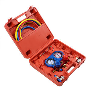 Manifold Meteran <span class=keywords><strong>Gas</strong></span> Dingin Umum, Sistem Pendingin Udara Mobil R134a Manifold Meteran Refrigerant - Product Image 2