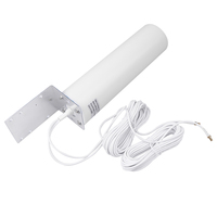 Antenne TV extérieure double glissière 4G LTE 8dBi, fréquence 800-2700 MHz, câble RG174 2x5M, modem routeur