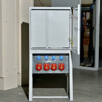 Armoire de distribution électrique industrielle, tableau de commande électrique, coffret de commutation 400V 100A IP54 pour la gestion des équipements d'usine